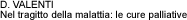 Nel tragitto della malattia: le cure palliative